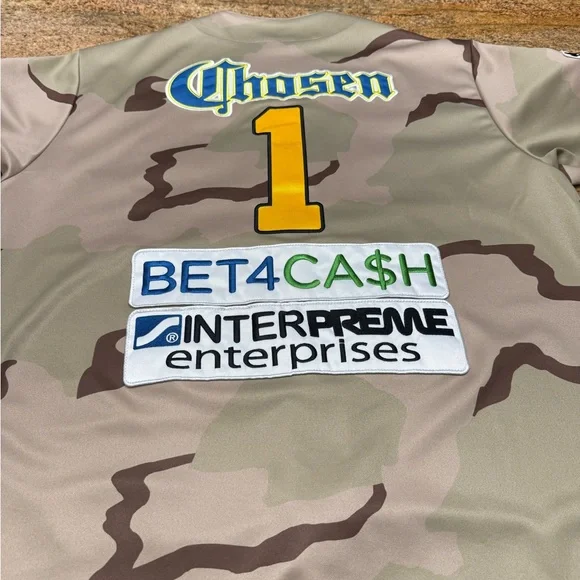 Supreme Gray and Brown Camouflage Jersey - Picture 7 of 12